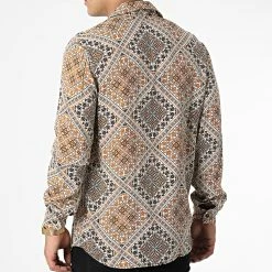 Vente flash 🛒 Chemise Manches Longues X16232 Beige Jaune de Frilivin 😀 9 Vente flash 🛒 Chemise Manches Longues X16232 Beige Jaune de Frilivin 😀 -Promos Frilivin Magasin frilivin 337534 X16232 20220920T154635 04