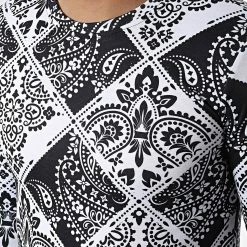 Promo 🌟 Tee 👕 Shirt Manches Longues Oversize C2124 Blanc Noir de Frilivin 🤩 7 Promo 🌟 Tee 👕 Shirt Manches Longues Oversize C2124 Blanc Noir de Frilivin 🤩 -Promos Frilivin Magasin frilivin 337539 C2124 BLACK 20220920T153146 02