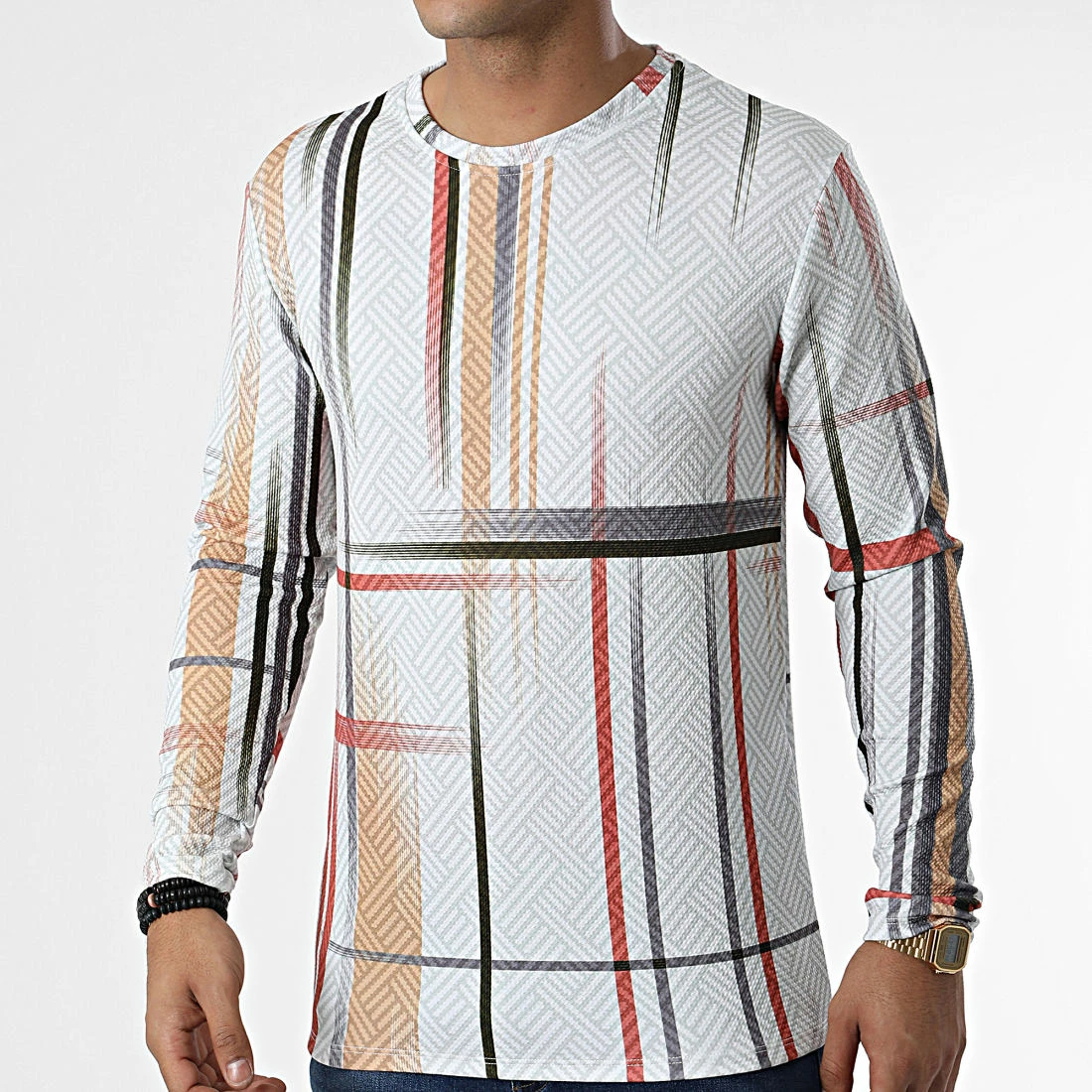 Meilleure vente ✨ Tee 👕 Shirt Manches Longues X16202 Beige de Frilivin 🔔 3 Meilleure vente ✨ Tee 👕 Shirt Manches Longues X16202 Beige de Frilivin 🔔