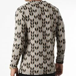 Meilleure affaire 🎉 Tee 👕 Shirt Manches Longues X16208 Marron de Frilivin 😍 -Promos Frilivin Magasin frilivin 337542 X16208 20220920T154530 04