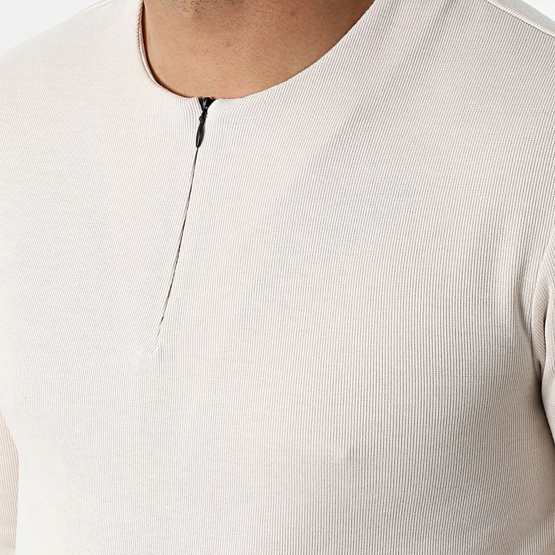 Acheter ✨ Tee 👚 Shirt Manches Longues X16207 Beige de Frilivin 🔔 4 Acheter ✨ Tee 👚 Shirt Manches Longues X16207 Beige de Frilivin 🔔 – Image 2