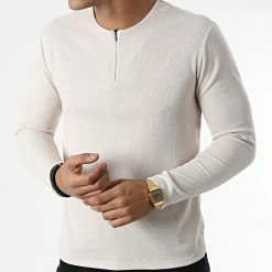 Acheter ✨ Tee 👚 Shirt Manches Longues X16207 Beige de Frilivin 🔔 8 Acheter ✨ Tee 👚 Shirt Manches Longues X16207 Beige de Frilivin 🔔 -Promos Frilivin Magasin frilivin 337572 X16207 BEIGE 20220920T154512 03