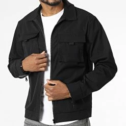 Sortie 🌟 Veste Zippée 50062 Noir de Frilivin 🤩 -Promos Frilivin Magasin frilivin 337582 50062 BLACK 20220930T155706 03