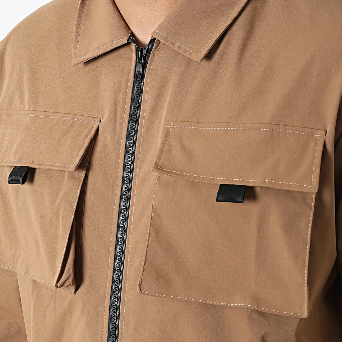 Remise ✔️ Veste Zippée 50062 Marron de Frilivin 🎁 4 Remise ✔️ Veste Zippée 50062 Marron de Frilivin 🎁 – Image 2