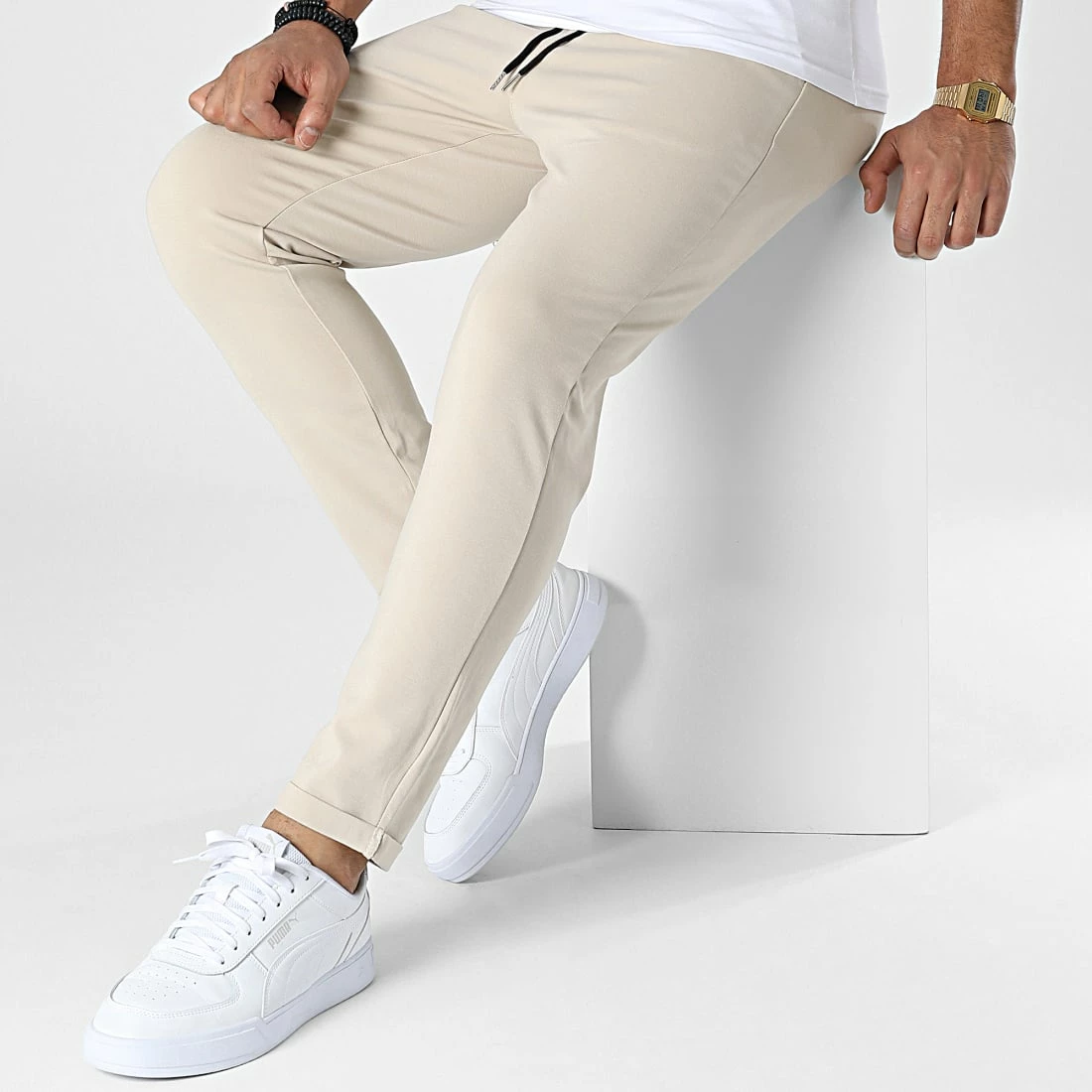 Offres 🌟 Pantalon Chino X60080 Beige de Frilivin 🔥 5 Offres 🌟 Pantalon Chino X60080 Beige de Frilivin 🔥 – Image 3