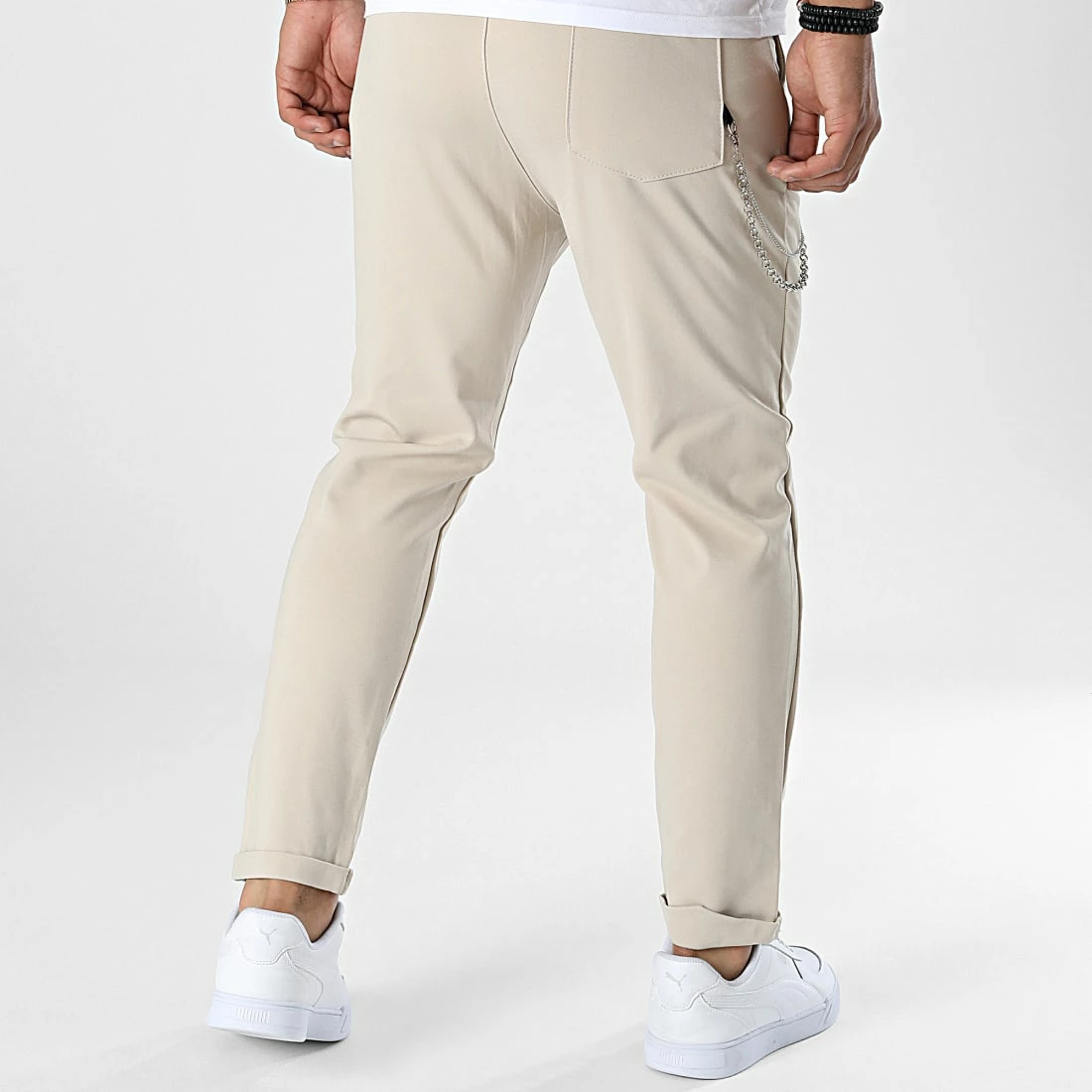 Offres 🌟 Pantalon Chino X60080 Beige de Frilivin 🔥 6 Offres 🌟 Pantalon Chino X60080 Beige de Frilivin 🔥 – Image 4