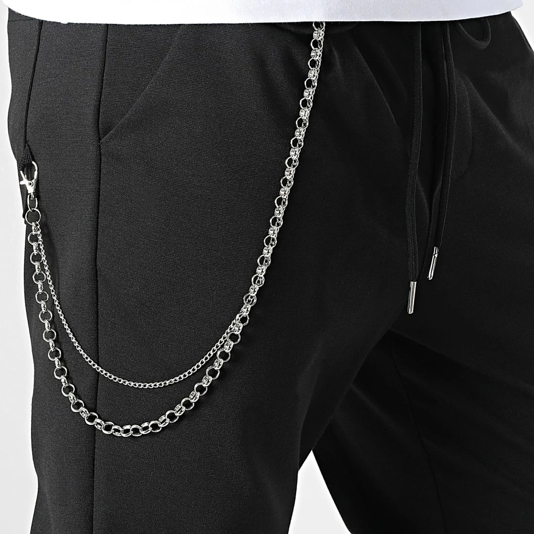 De gros 👍 Pantalon Chino X60080 Noir de Frilivin ✔️ 4 De gros 👍 Pantalon Chino X60080 Noir de Frilivin ✔️ – Image 2