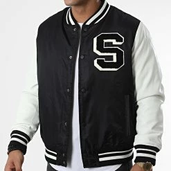 Remise 🔔 Veste Teddy L927 Noir Blanc de Frilivin 💯 -Promos Frilivin Magasin frilivin 337593 L927 1068 20220920T150729 03