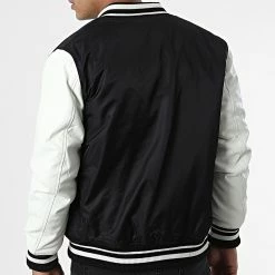 Remise 🔔 Veste Teddy L927 Noir Blanc de Frilivin 💯 -Promos Frilivin Magasin frilivin 337593 L927 1068 20220920T150730 04