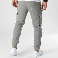 Offres 🎁 Pantalon Cargo X60082 Gris de Frilivin ⭐ -Promos Frilivin Magasin frilivin 337607 X60082 GREY 20220921T161717 04