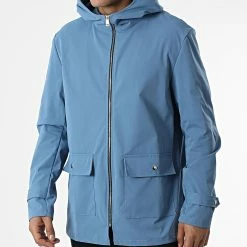 Top 10 ✔️ Veste Zippée Capuche X16212 Bleu de Frilivin 💯