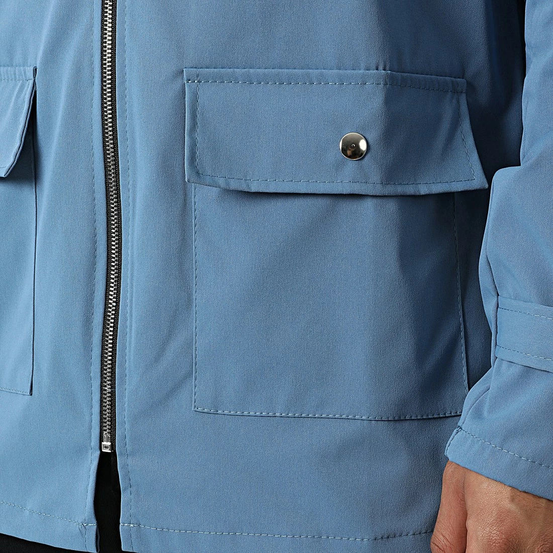 Top 10 ✔️ Veste Zippée Capuche X16212 Bleu de Frilivin 💯 4 Top 10 ✔️ Veste Zippée Capuche X16212 Bleu de Frilivin 💯 – Image 2