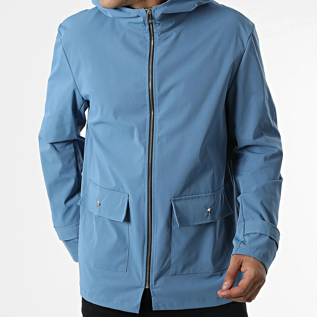 Top 10 ✔️ Veste Zippée Capuche X16212 Bleu de Frilivin 💯 5 Top 10 ✔️ Veste Zippée Capuche X16212 Bleu de Frilivin 💯 – Image 3