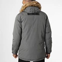 De gros 🔥 Parka Fourrure FD81H80 Gris Anthracite de Frilivin 😀 -Promos Frilivin Magasin frilivin 337619 FD81H80 4 20220916T161124 04