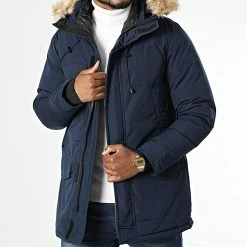 Les meilleures critiques de ⌛ Parka Fourrure FD81H80 Bleu Marine de Frilivin 😀