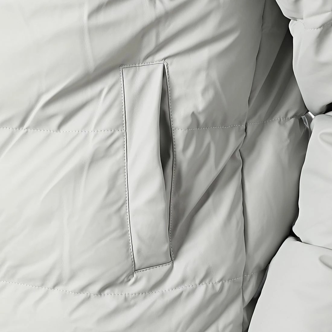 Meilleure vente 👍 Doudoune Capuche FD8163 Gris de Frilivin ❤️ 4 Meilleure vente 👍 Doudoune Capuche FD8163 Gris de Frilivin ❤️ – Image 2