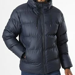 Top 10 👏 Doudoune Capuche FD8163 Bleu Marine de Frilivin 👍 -Promos Frilivin Magasin frilivin 337637 FD8163 3 20220919T154543 03