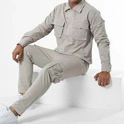 Offres ⌛ Ensemble Cargo 1522 Beige de Frilivin 😉