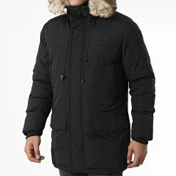 Bon marché ✔️ Parka Fourrure FD81H80 Noir de Frilivin 🎁 -Promos Frilivin Magasin frilivin 337667 FD81H80 1 20220920T150951 03