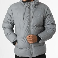 Bon marché 🎉 Doudoune Capuche FD8163 Gris de Frilivin 😍 -Promos Frilivin Magasin frilivin 337676 FD8163 37 20220919T153952 03