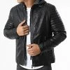 Promo 🔔 Veste Biker Capuche 8821 Noir Gris Anthracite Chiné de Frilivin ✔️ 1 Promo 🔔 Veste Biker Capuche 8821 Noir Gris Anthracite Chiné de Frilivin ✔️ -Promos Frilivin Magasin frilivin 337735 8821 1A BLACK 20220920T151143 01