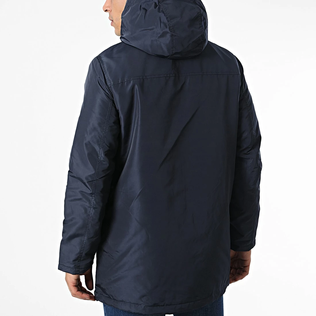 Meilleure vente 💯 Parka QQ160B8 Bleu Marine de Frilivin 👍 6 Meilleure vente 💯 Parka QQ160B8 Bleu Marine de Frilivin 👍 – Image 4