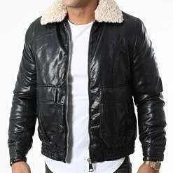 Les meilleures critiques de 🌟 Veste Zippée XH-8883 Col Mouton Noir de Frilivin ✔️ -Promos Frilivin Magasin frilivin 337744 XH 8883 BLACK 20220920T151202 03