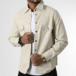 Les meilleures critiques de 🤩 Surchemise Manches Longues BM1252 Beige de Frilivin 🎁