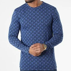 Acheter 🌟 Tee 👕 Shirt Manches Longues X16231 Bleu Roi de Frilivin 🔔 -Promos Frilivin Magasin frilivin 337776 X16231 NAVY 20220926T152118 03