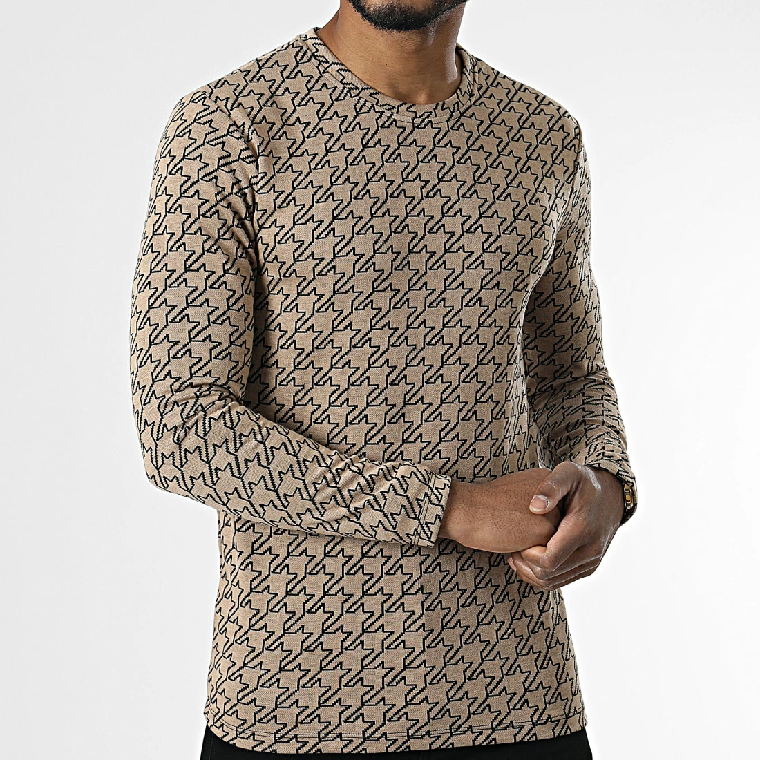 Bon marché 🤩 Tee 👚 Shirt Manches Longues X16231 Camel Clair de Frilivin 😉 5 Bon marché 🤩 Tee 👚 Shirt Manches Longues X16231 Camel Clair de Frilivin 😉 – Image 3