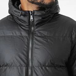 De gros 🥰 Doudoune Capuche FD8171 Noir de Frilivin 👍 -Promos Frilivin Magasin frilivin 337817 FD8171 1 20220926T160023 02