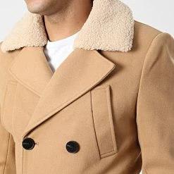 De gros 🎉 Veste Col Mouton FSX2081B Camel de Frilivin 🎁 -Promos Frilivin Magasin frilivin 337818 FSX2081B 10 20220921T155958 02