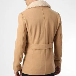 De gros 🎉 Veste Col Mouton FSX2081B Camel de Frilivin 🎁 -Promos Frilivin Magasin frilivin 337818 FSX2081B 10 20220921T160001 04