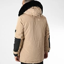 Meilleure affaire ⌛ Parka Capuche Fourrure AB6720 Camel Clair de Frilivin 🥰 -Promos Frilivin Magasin frilivin 337821 AB6720 5 20220921T160052 04