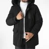 Offres ⌛ Parka Capuche Fourrure AB6720 Noir de Frilivin 😉 -Promos Frilivin Magasin frilivin 337822 AB6720 1 20220922T154843 01
