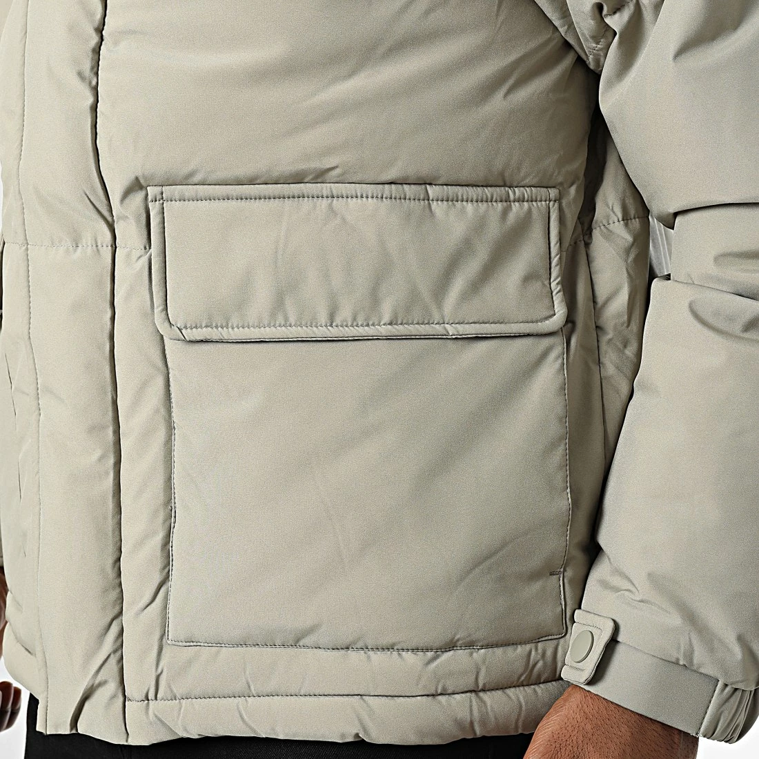 De gros 👍 Doudoune AB6718 Beige de Frilivin 👏 4 De gros 👍 Doudoune AB6718 Beige de Frilivin 👏 – Image 2