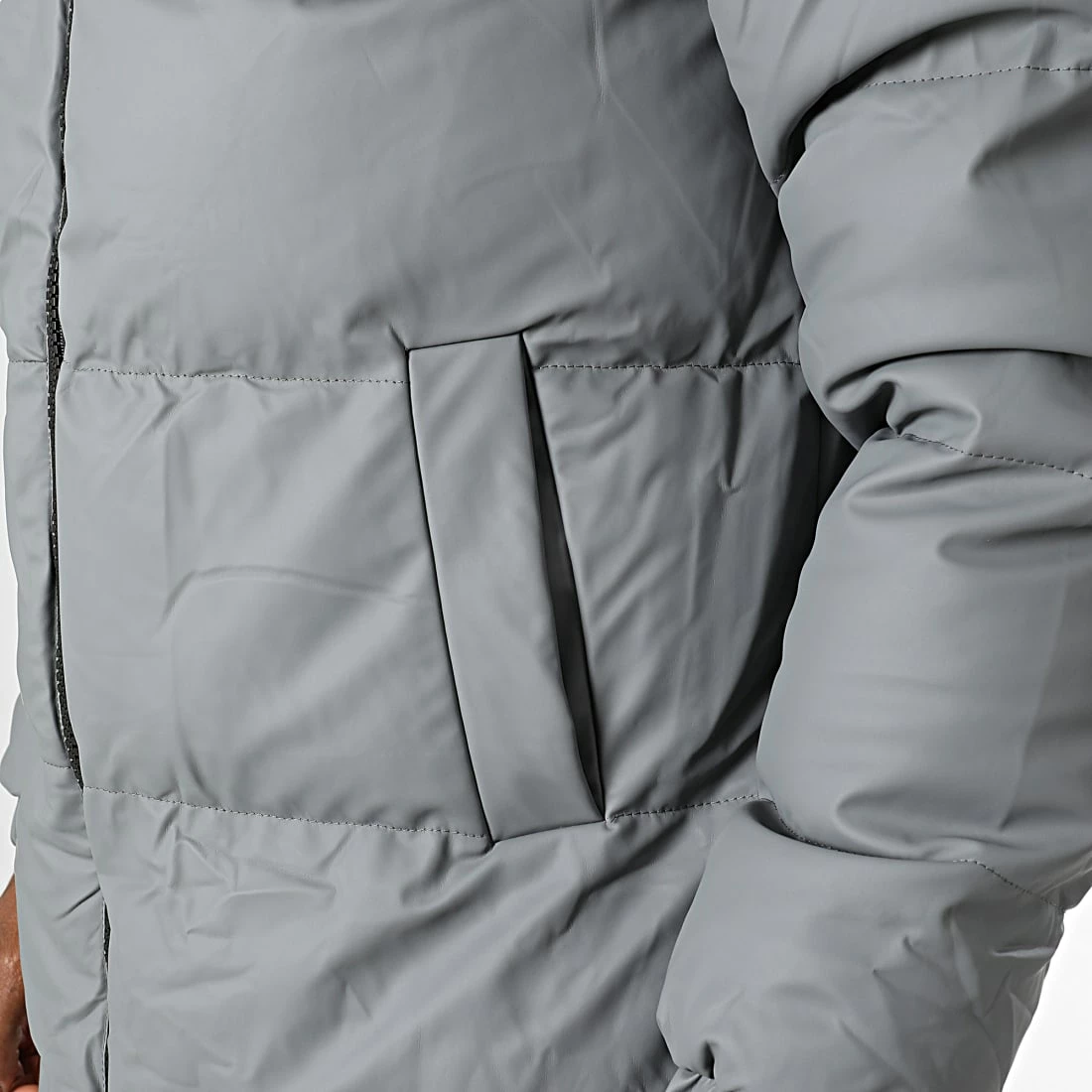 Coupon 💯 Doudoune Longue Capuche FD8171 Gris de Frilivin ✨ 4 Coupon 💯 Doudoune Longue Capuche FD8171 Gris de Frilivin ✨ – Image 2