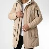 Meilleure affaire ✔️ Parka Capuche AB6710 Beige de Frilivin 🤩 -Promos Frilivin Magasin frilivin 337864 AB6710 5 20220921T160118 01