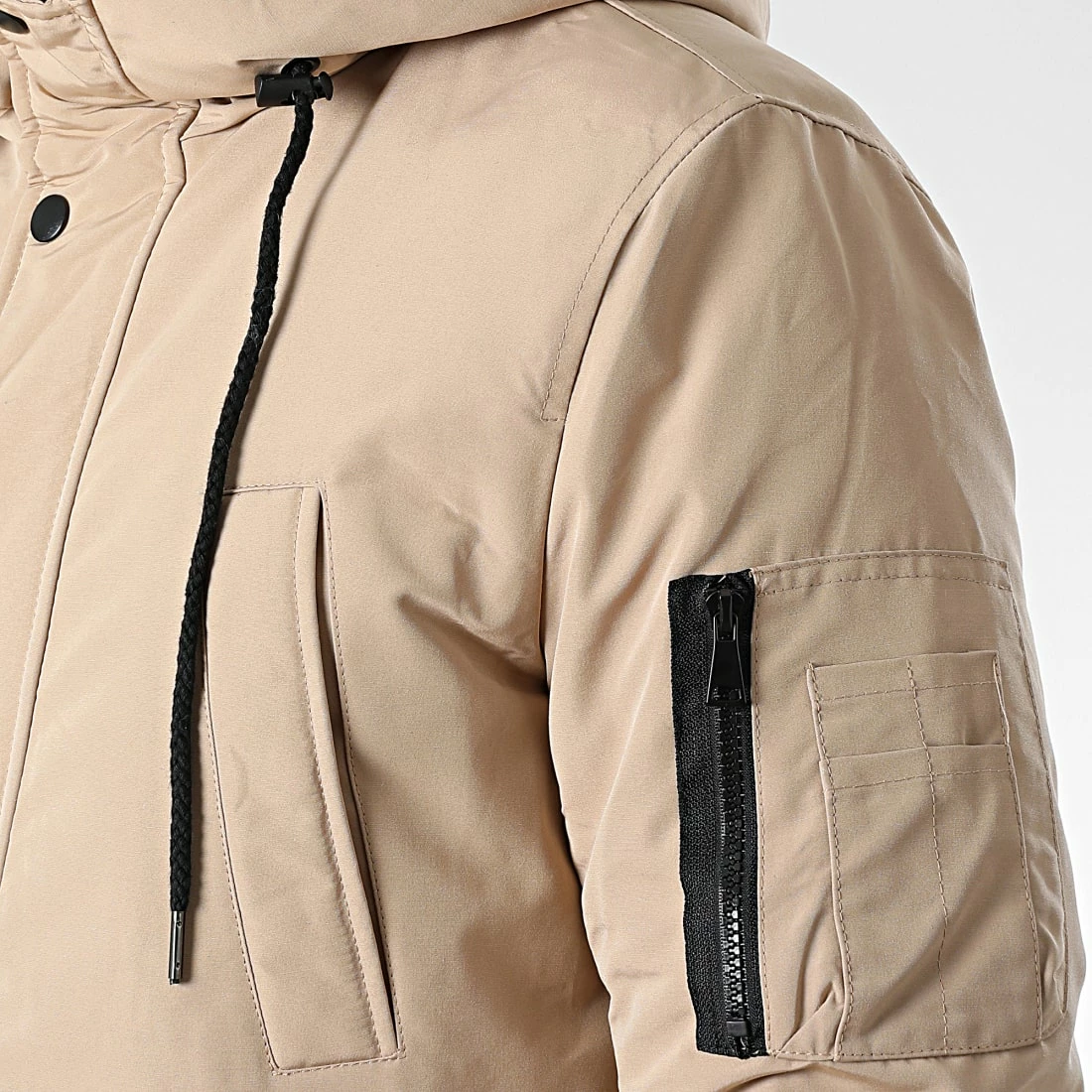 Meilleure affaire ✔️ Parka Capuche AB6710 Beige de Frilivin 🤩 4 Meilleure affaire ✔️ Parka Capuche AB6710 Beige de Frilivin 🤩 – Image 2