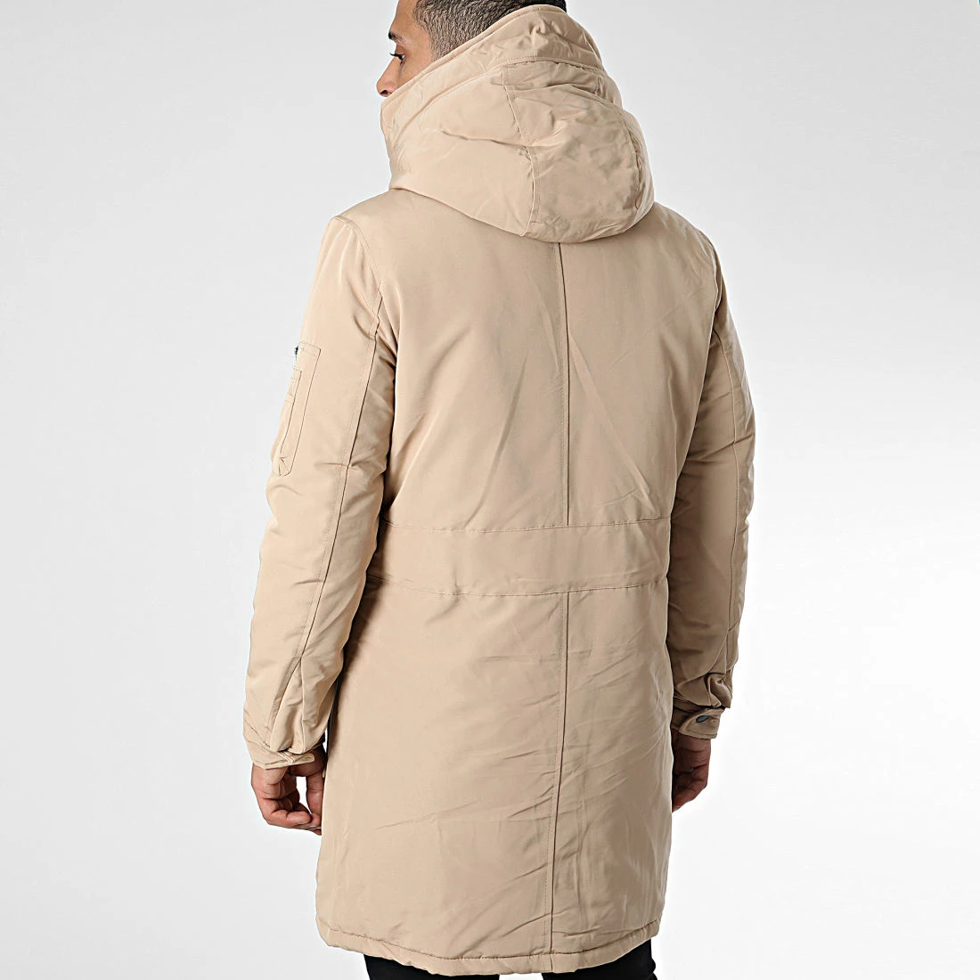 Meilleure affaire ✔️ Parka Capuche AB6710 Beige de Frilivin 🤩 6 Meilleure affaire ✔️ Parka Capuche AB6710 Beige de Frilivin 🤩 – Image 4