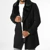 Budget 🧨 Manteau Col Fourrure FSX2085B Noir de Frilivin 👏 -Promos Frilivin Magasin frilivin 337872 FSX2085B 1 20220916T160147 01