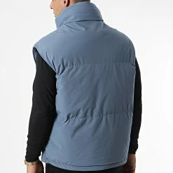 De gros 🥰 Doudoune Sans Manches AB6692 Bleu Clair de Frilivin 🤩 -Promos Frilivin Magasin frilivin 337900 AB6692 31 20220920T152148 04