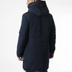 Sortie ⭐ Parka Capuche AB6710 Bleu Marine de Frilivin 🤩 -Promos Frilivin Magasin frilivin 337902 AB6710 3 20220920T153016 04