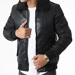 Top 10 ✔️ Veste Col Fourrure AB6715 Noir de Frilivin 🛒