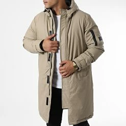 Meilleur prix 🤩 Parka FD8170 Beige de Frilivin 🎁