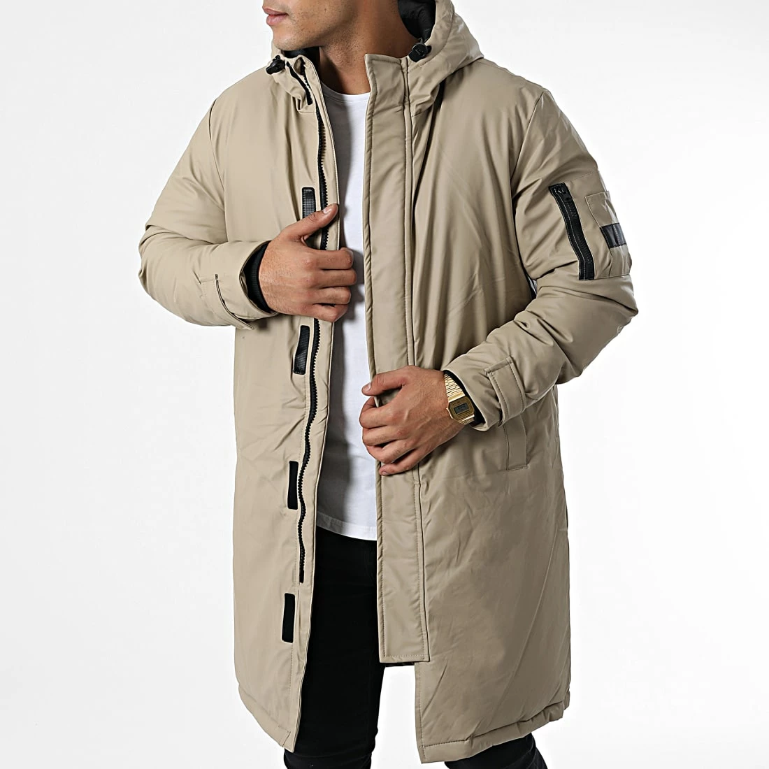 Meilleur prix 🤩 Parka FD8170 Beige de Frilivin 🎁 3 Meilleur prix 🤩 Parka FD8170 Beige de Frilivin 🎁