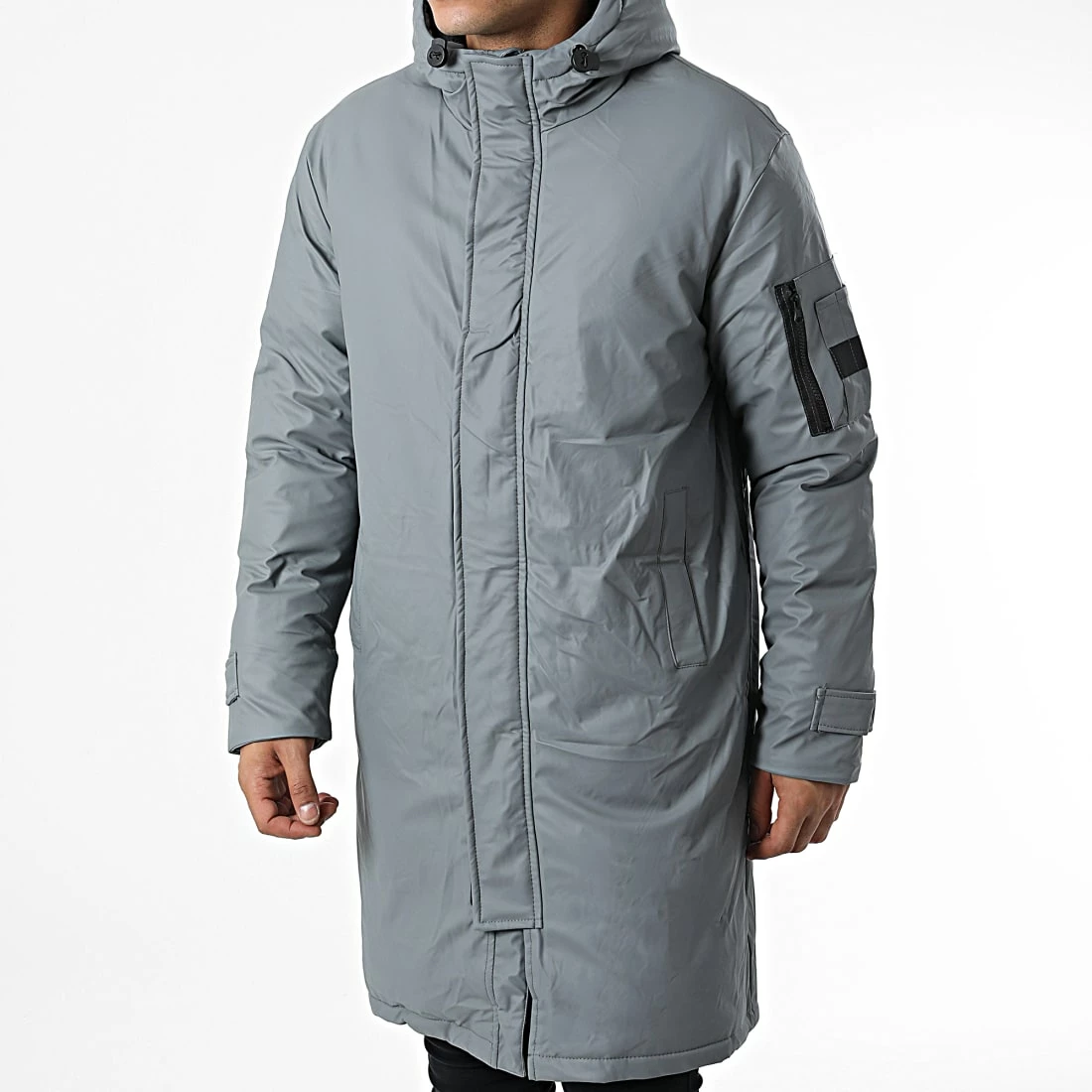 Coupon 🌟 Parka FD8170 Gris de Frilivin ❤️ 5 Coupon 🌟 Parka FD8170 Gris de Frilivin ❤️ – Image 3