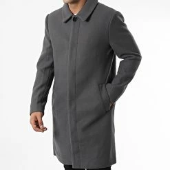 Meilleure vente 😍 Manteau FSX2110B Gris de Frilivin 🌟 -Promos Frilivin Magasin frilivin 337945 FSX2110B 37 20220920T152054 03