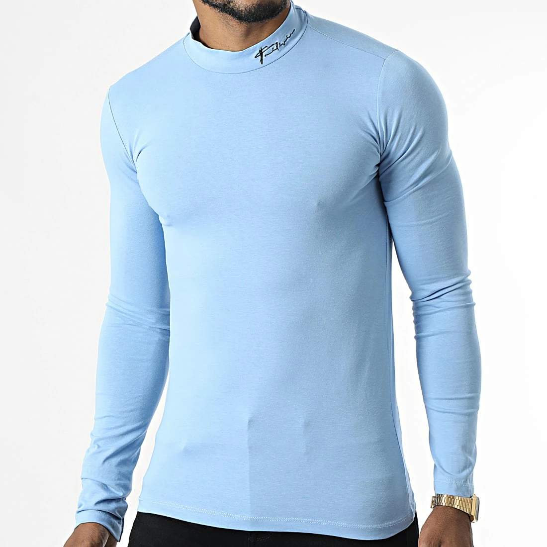 Le moins cher 😍 Tee 👚 Shirt Manches Longues 5811 Bleu Ciel de Frilivin 🧨 3 Le moins cher 😍 Tee 👚 Shirt Manches Longues 5811 Bleu Ciel de Frilivin 🧨