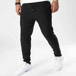 Meilleure vente 😍 Pantalon Jogging A Rayures 7347 Noir de Frilivin 🎁